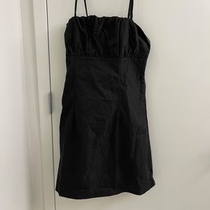 Cider black mini dress!